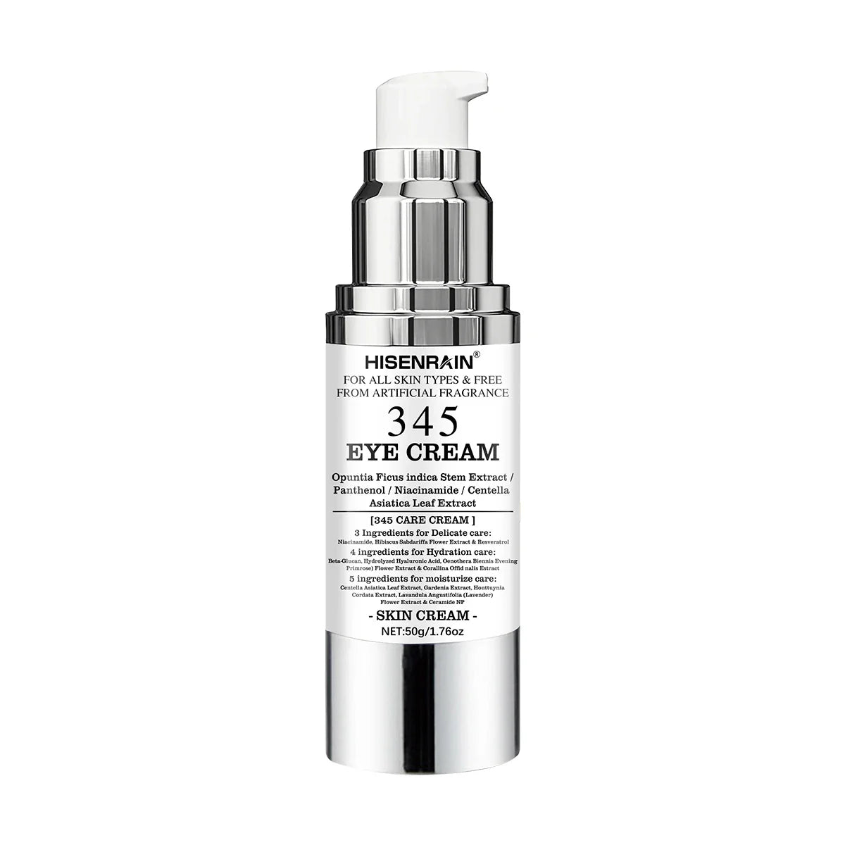 HISENRAIN 345 Eye Cream – Anti-Aging, Hydrating | All Skin Types