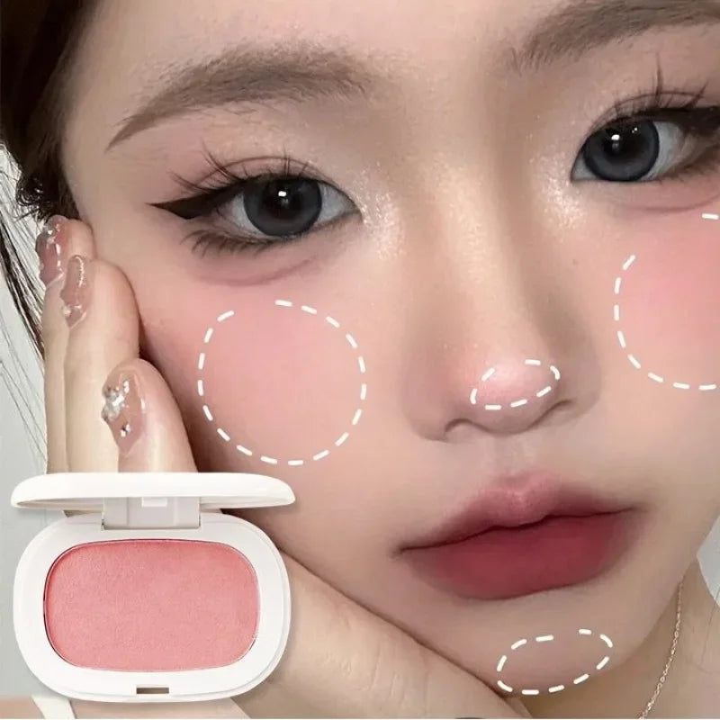 Matte Blush Powder – Natural Cheek Tint, Waterproof & Long-Lasting