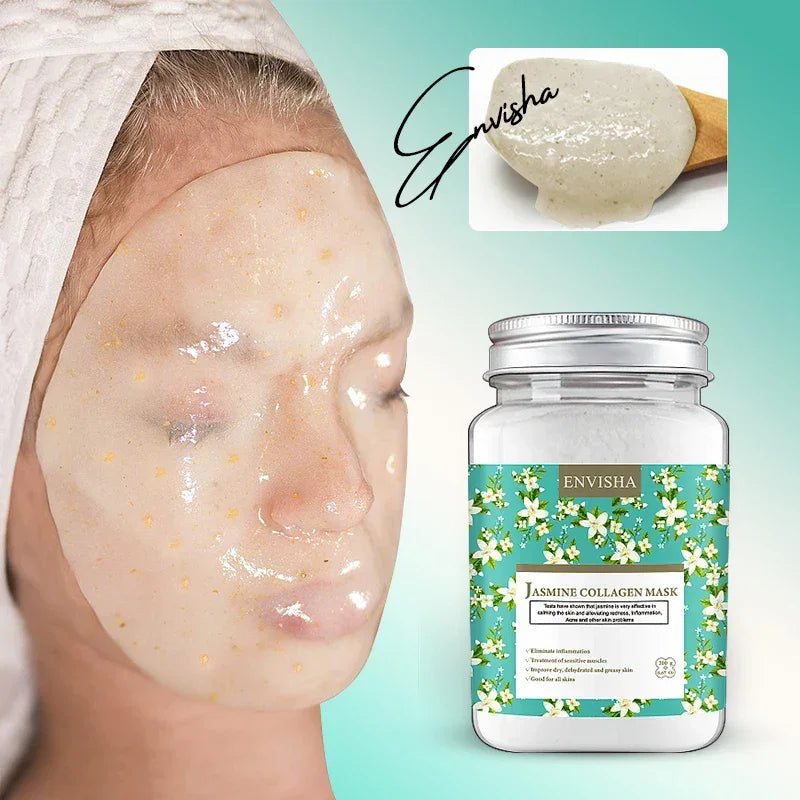 ENVISHA Facial Crystal Mask – Anti-Aging & Brightening 200g Face Mask Peaceful Pleasures Health and Wellness
