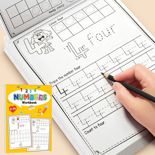 English Letter Tracing Book Fun Educational Tool Learning Easily Peaceful Pleasures Health and Wellness 1Pc