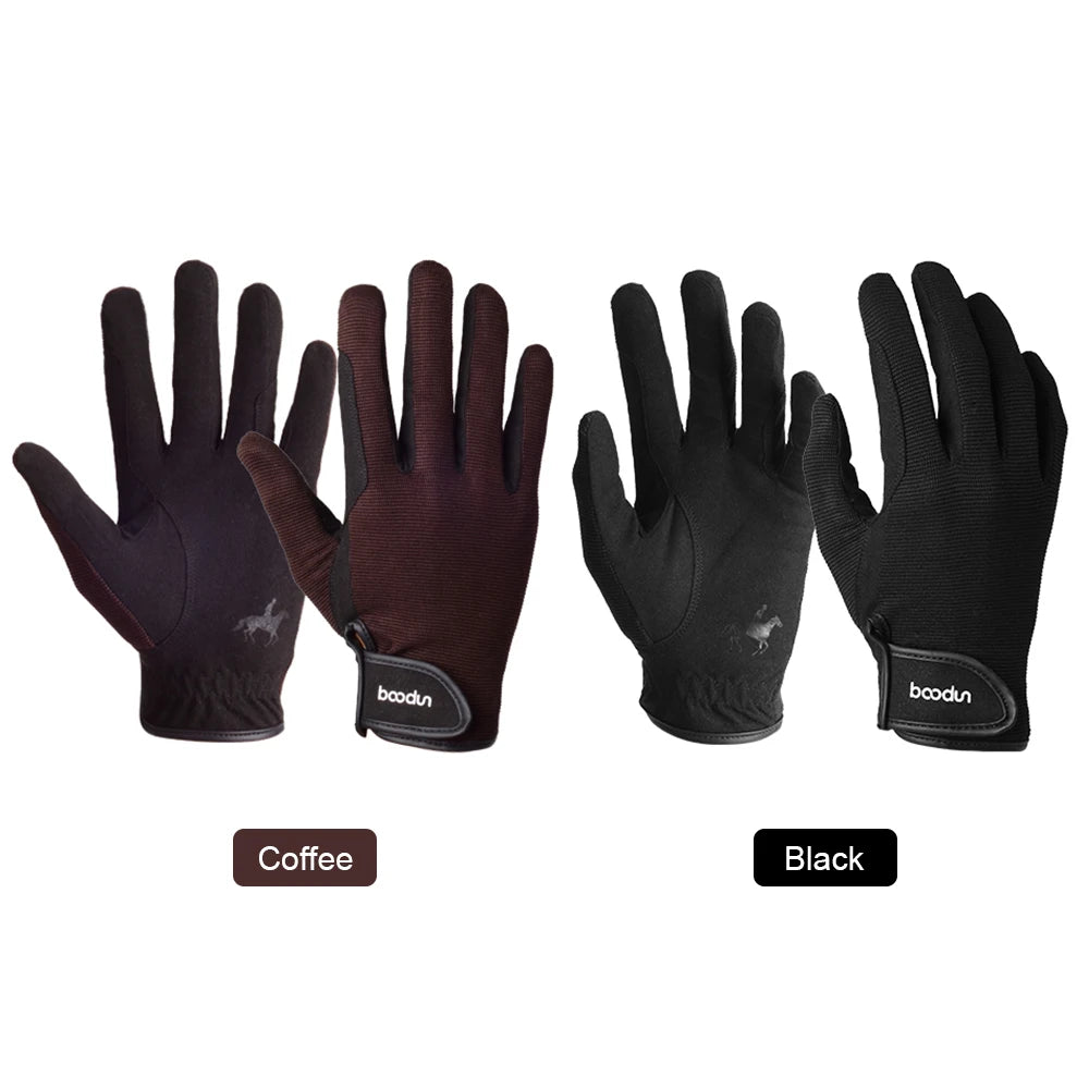 Professional Horse Riding Gloves Equestrian Horseback Men Women