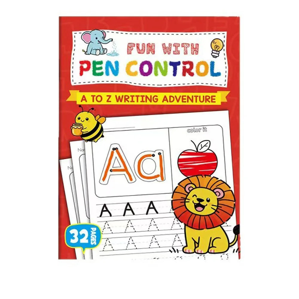 26 Alphabet Practicing Uppercase Lowercase Letters English Coloring