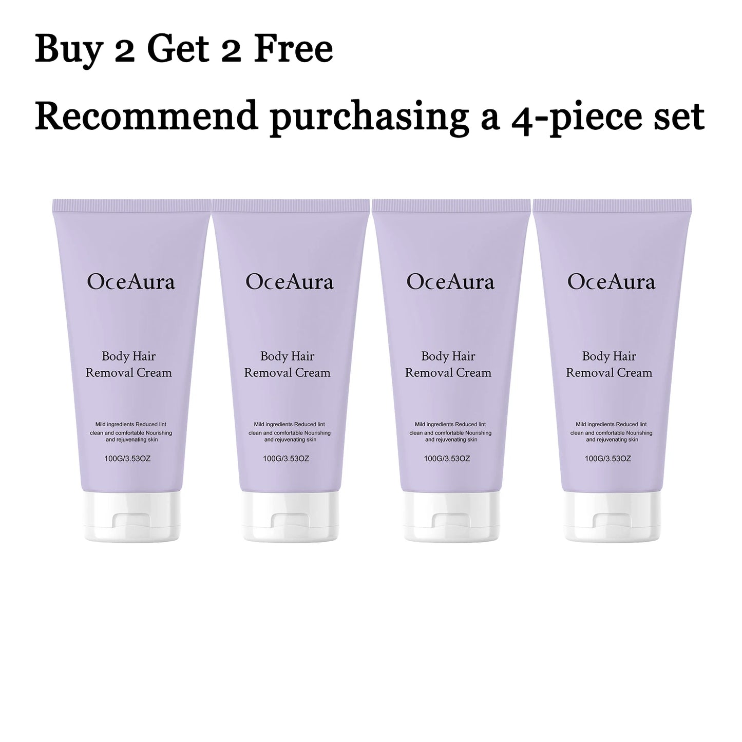 100g Gentle Hair Removal Cream – Legs, Armpits & Arms