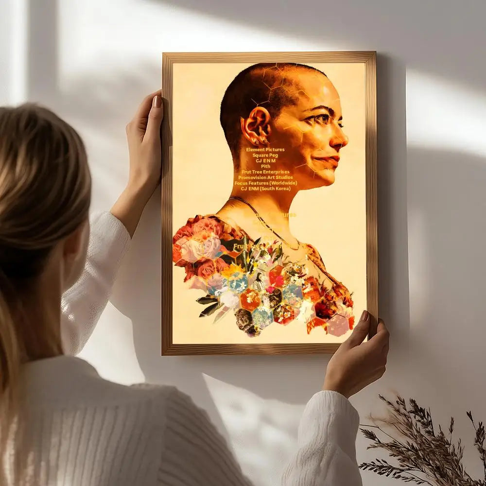 Character B-Bugonia Poster HD Self Adhesive Waterproof Wall Art Ideal for Home Office Dorm Bedroom Great Gift Peaceful Pleasures Health and Wellness White5 15X20cmNoframe