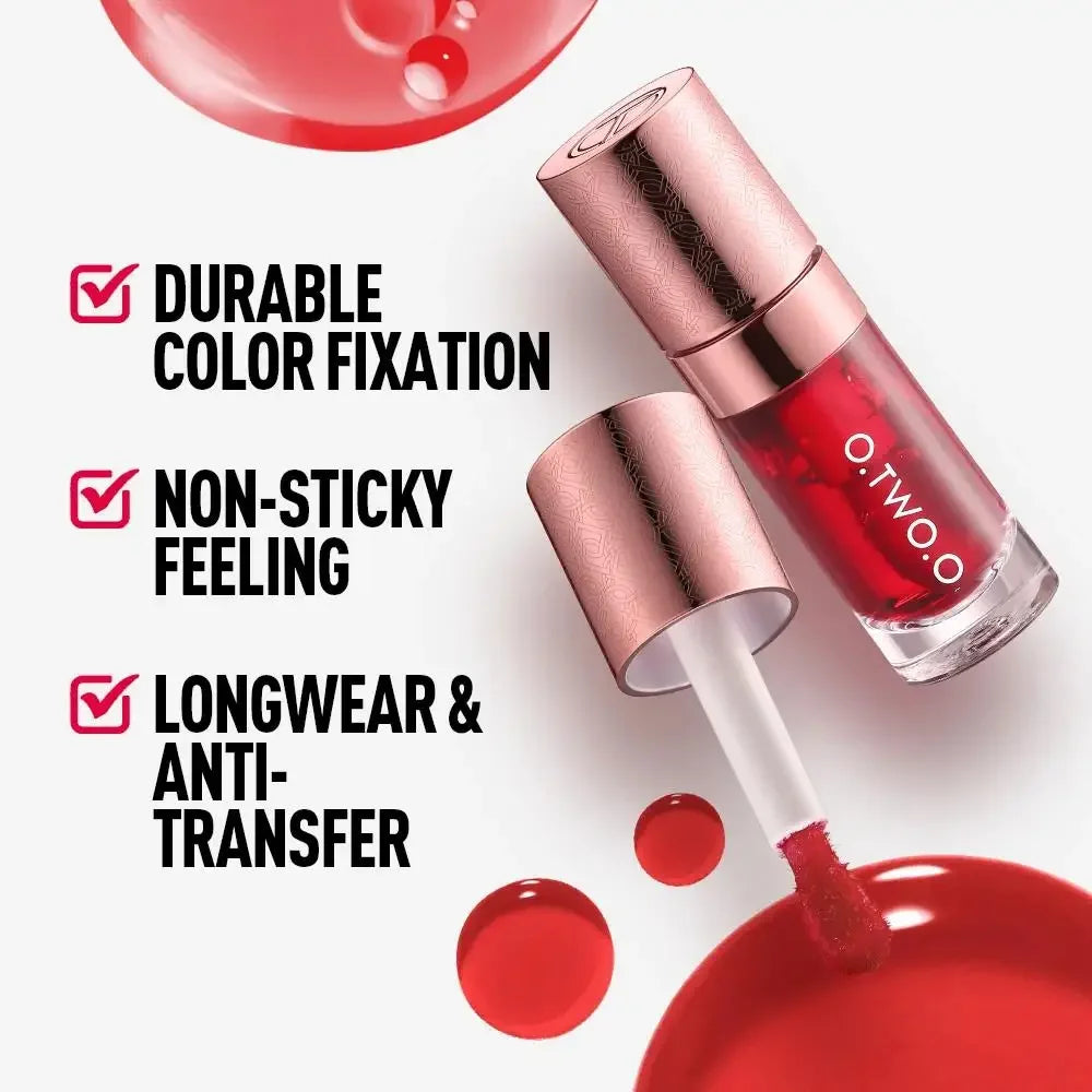 O.TWO.O Multi-Use Lip & Cheek Tint – Waterproof & Long-Lasting