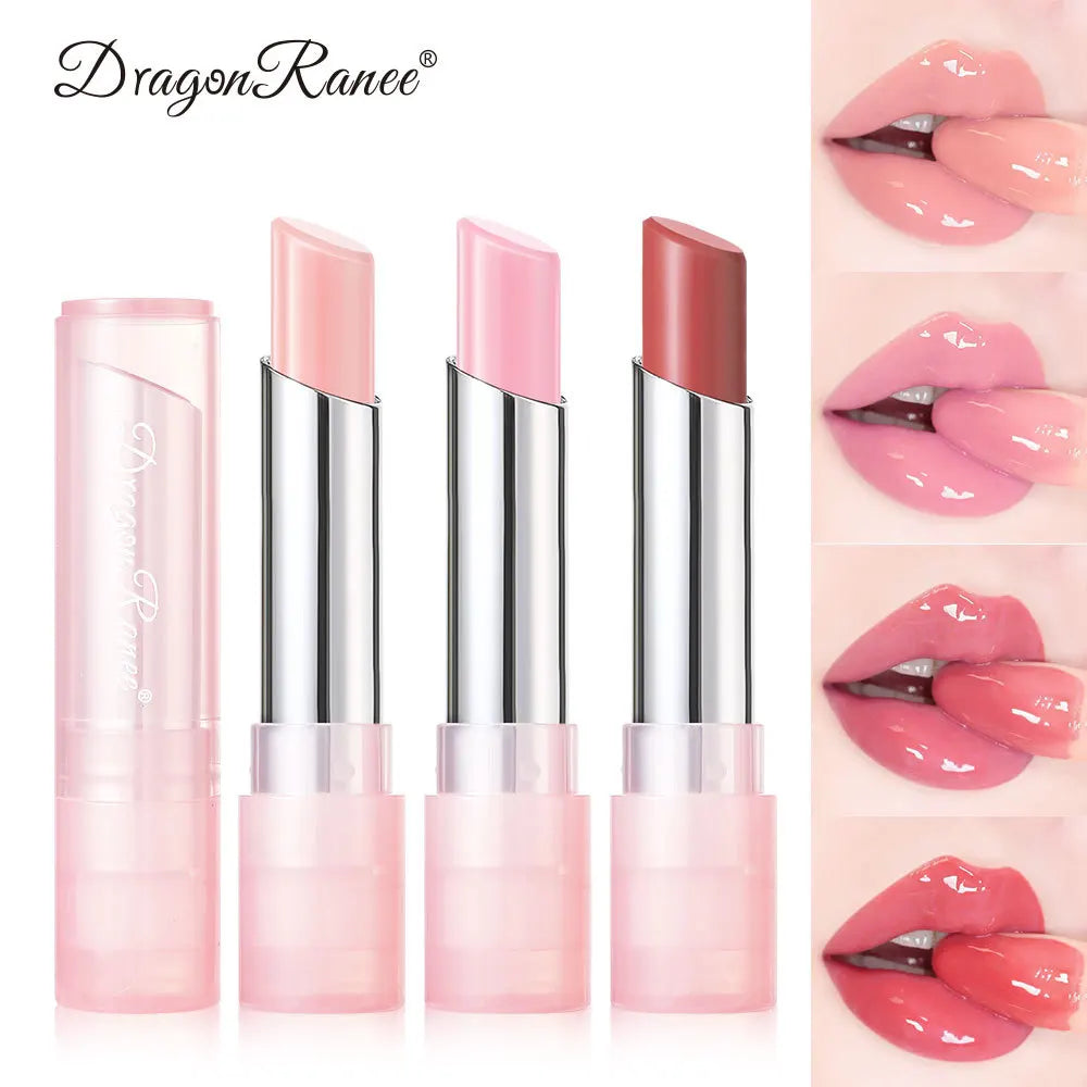 Color-Changing Jelly Lip Balm – Tinted Moisturizing Lipstick