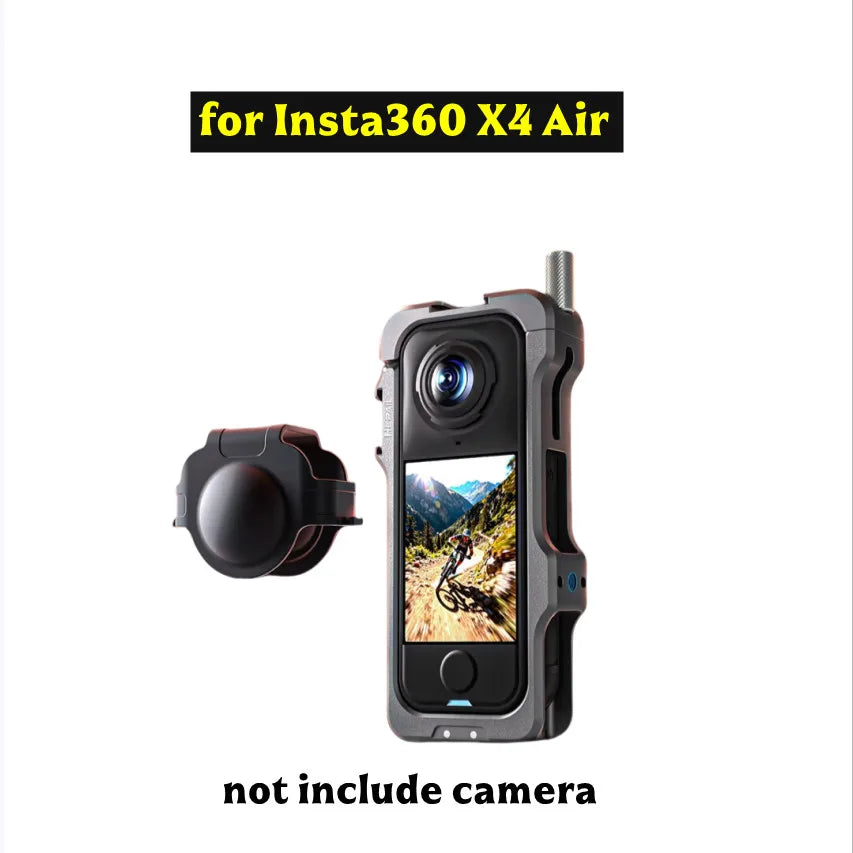 Aluminum Protective Cage for Insta360 X4 Air X5 X4 X3