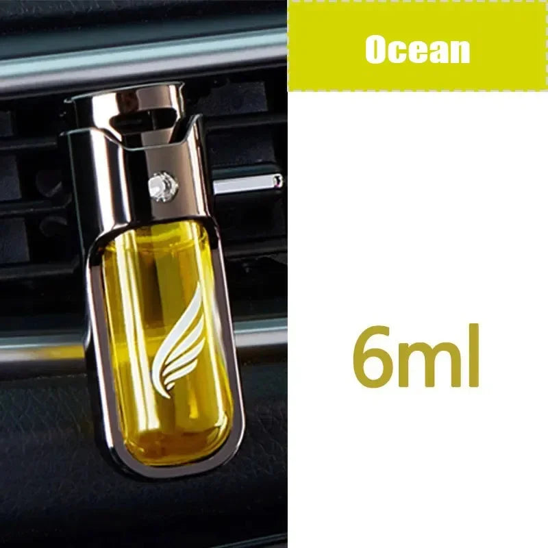 Car Air Freshener Outlet Fragrance Magnetic Design Auto Accessories Interior Perfume Diffuse Peaceful Pleasures Health and Wellness Ocean flavor