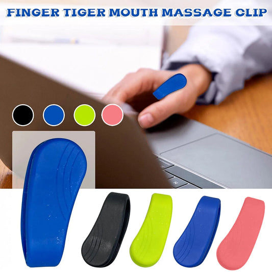 Finger Joint Hand Massager Wearable Acupressure Massager Headache Relief Tension Relief Relieving Head Pain Acupressure Clip Peaceful Pleasures Health and Wellness