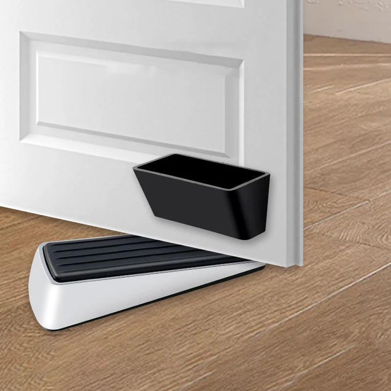 New Heavy Duty Door Stopper Adjustable Spring Loaded Wedge For Bottom Of Door Tall Non-Slip Door Stop For Home Office Dodgers Peaceful Pleasures Health and Wellness