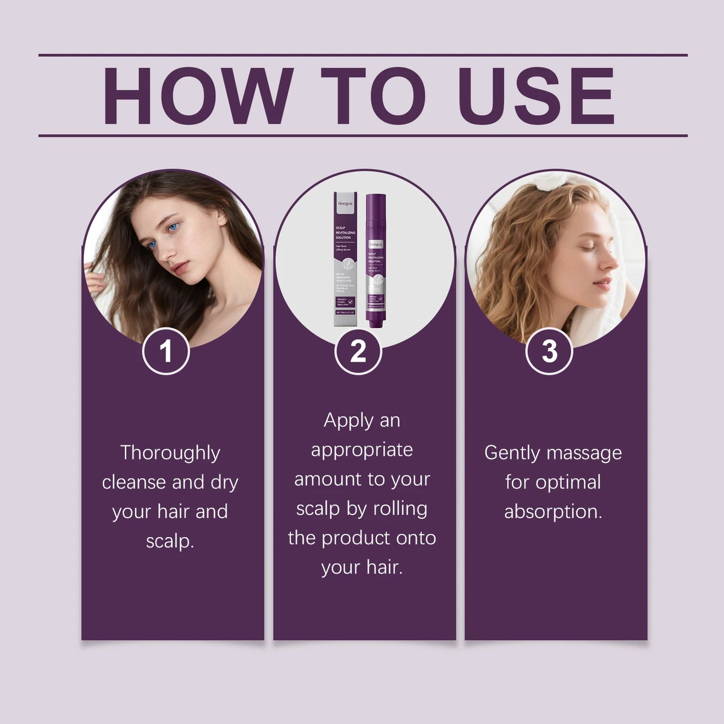 HOEGOA Scalp Repair Serum – Anti Hair Loss & Thickening Hair Growth Serum Peaceful Pleasures Health and Wellness