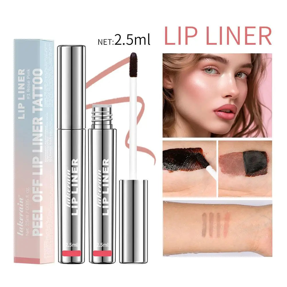 Waterproof Lip Liner Peel Off Tattoo for All-Day Color Peaceful Pleasures Health and Wellness