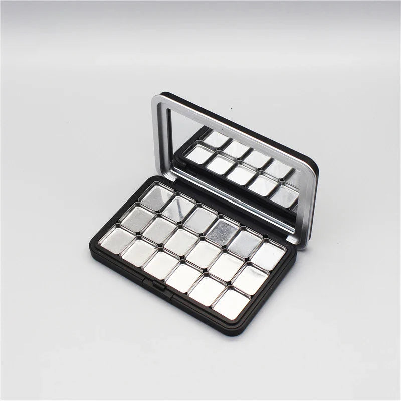 DIY Refillable Magnetic Eyeshadow Palette with Mirror