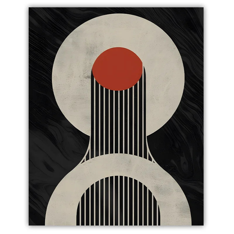 Abstract Geometric Minimalist Canvas Wall Art | Modern Poster Canvas Wall Art Print Peaceful Pleasures Health and Wellness 04 15x20cm No Frame China Mainland