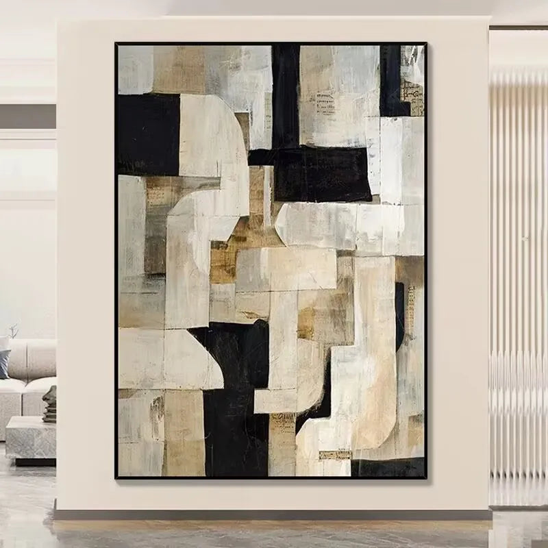 Pure Handmade Oil Painting On Canvas Texture Abstract Hanging Poster For Living Room Bedroom High Quality Wall Art Home Decor Peaceful Pleasures Health and Wellness No frame 100cmx240cm