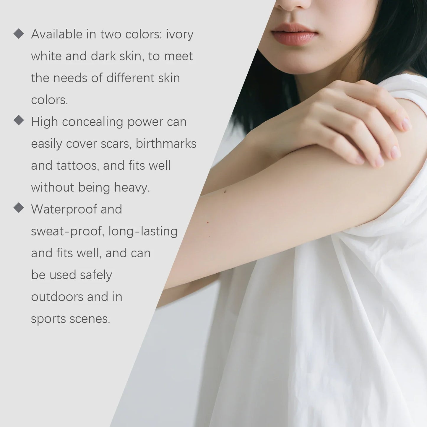 Soft Mist Tattoo & Scar Concealer – Full Coverage Cream 40g