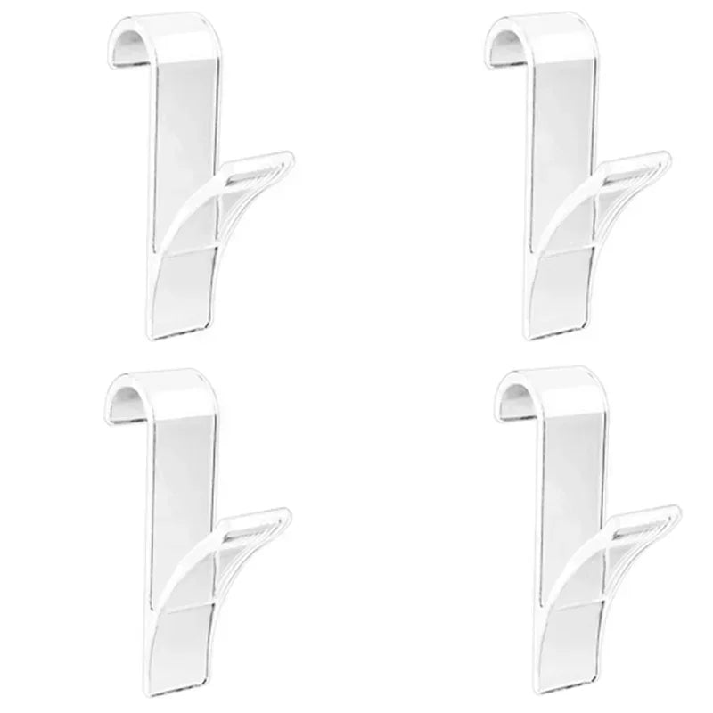 Radiator Towel Hanger Hooks – Clip-On PS Plastic Storage Hooks (1–5 pcs)
