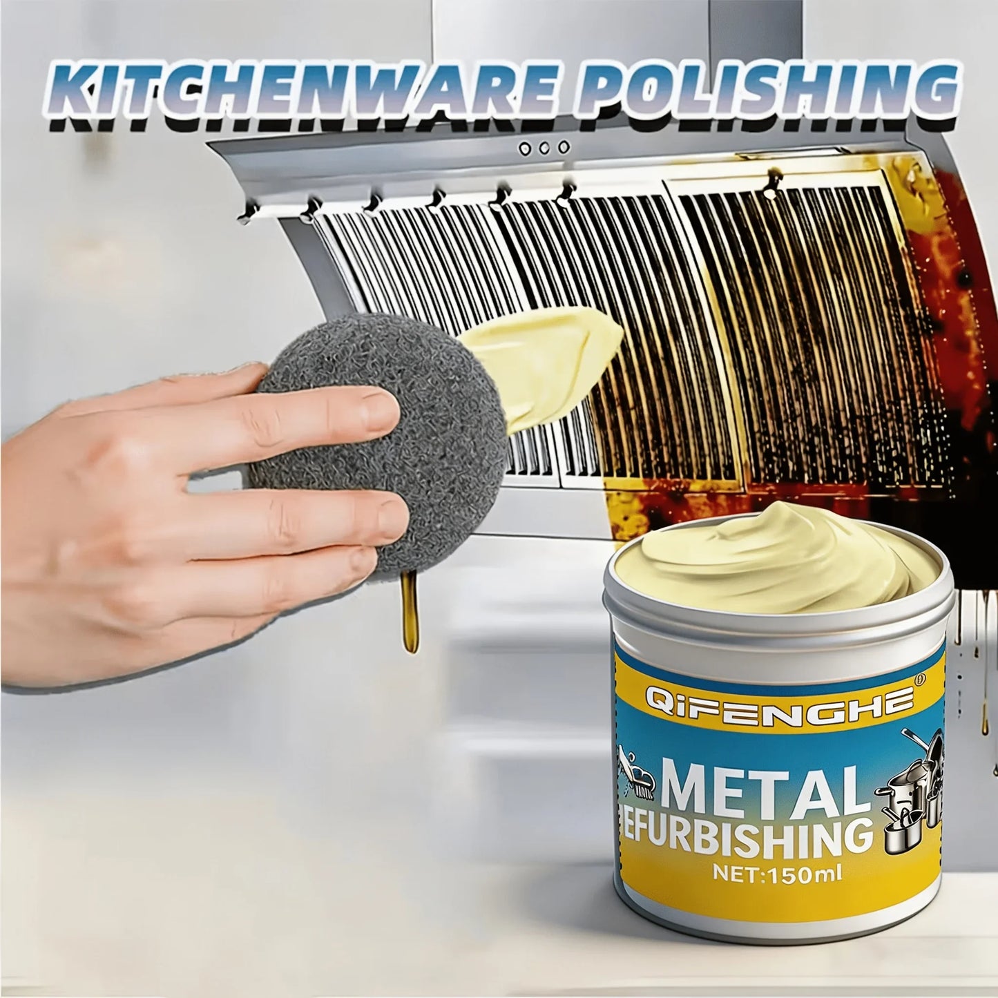 Metal Polishing Paste – Chrome & Multi-Metal Polish Compound