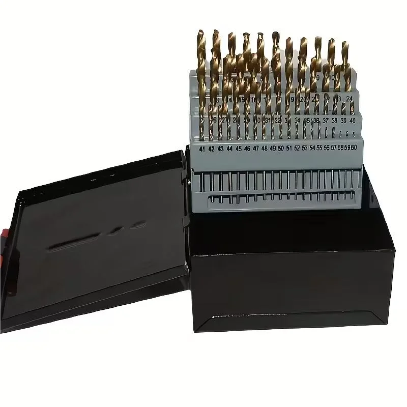 Drill Cobalt Carbide Bit Straight Handle Twist High-speed Steel