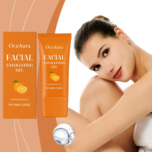 OceAura Vitamin C Exfoliating Facial Cleanser Gel 60g Exfoliating Facial Cleanser Peaceful Pleasures Health and Wellness
