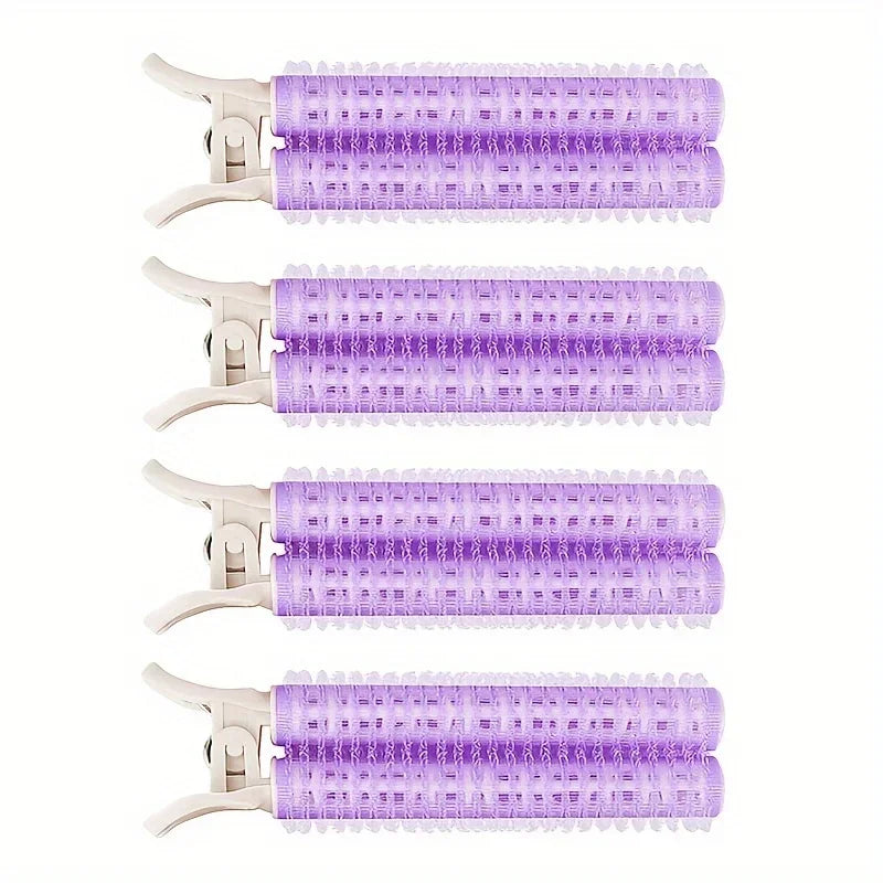 4-Pack Elegant Plump Hair Clips – Colorful Volumizing Root Clips Hair Clips Peaceful Pleasures Health and Wellness PURPLE