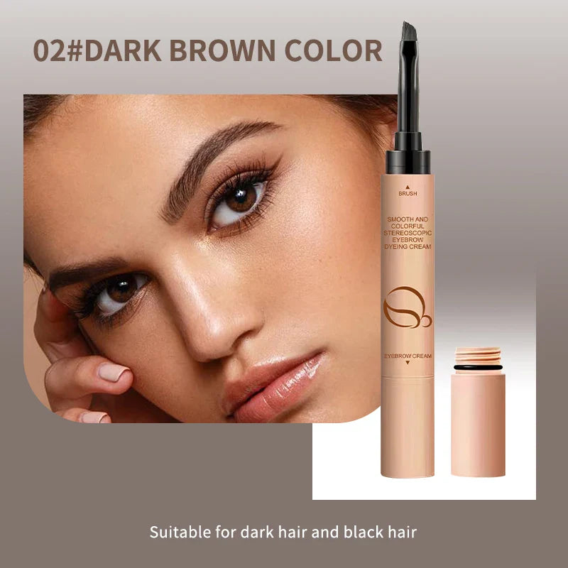 O'CHEAL 2-in-1 Waterproof Eyebrow Tinting Cream & Stamp Pomade