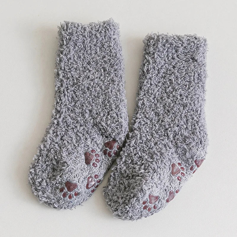 Baby Toddler Winter Socks | Soft Anti-Slip Warm Kids Socks