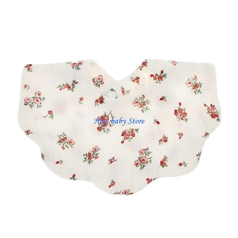 Baby Bandana Bib Burp Cloth | Soft Cotton Drool Scarf 0–18M