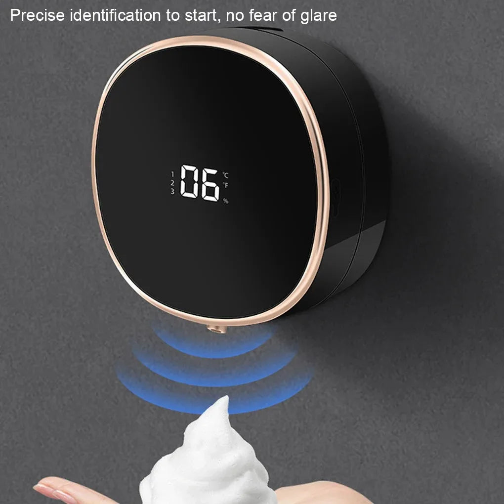 Touchless Adjustable Automatic Smart Sensor Soap Dispenser for Bathroom Kitchen Sink Hand Dish Washing Household Peaceful Pleasures Health and Wellness