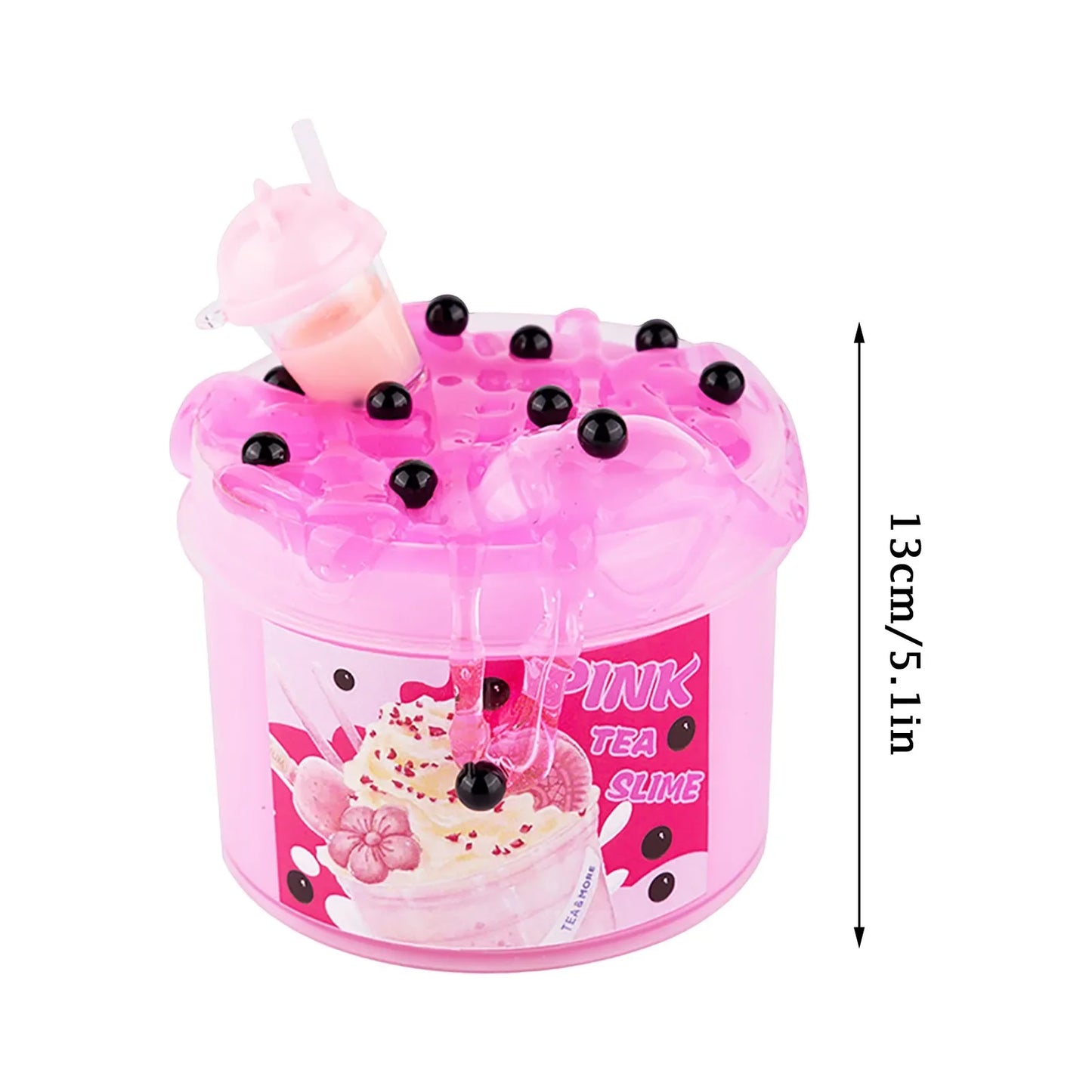 Fruit Jelly Cube Slime Kit – Crunchy Glitter Stress Relief Toy