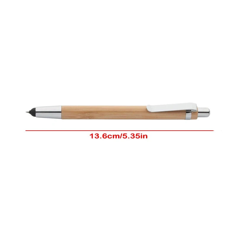 5-Pack Custom Engraved Bamboo Pens | Personalized Gift Set Personalized Gift Pens Peaceful Pleasures Health and Wellness