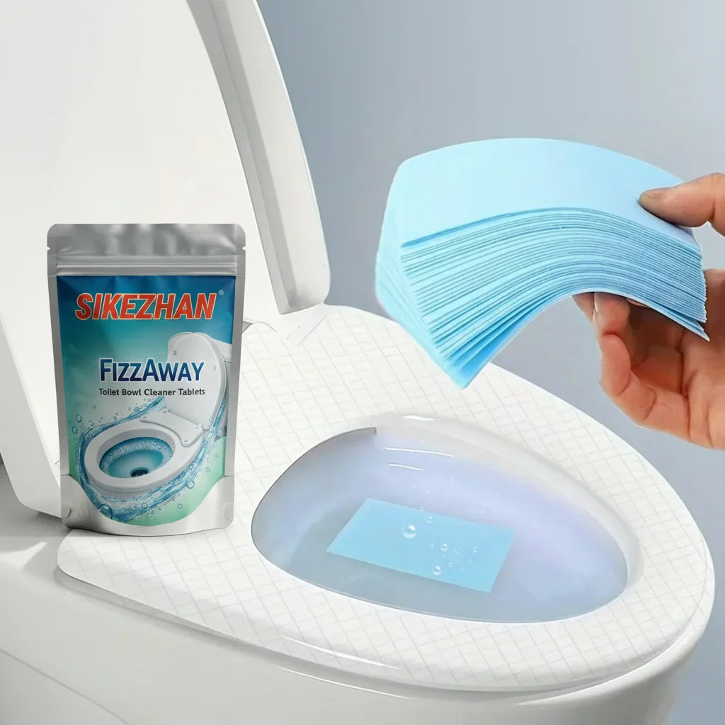 Fizzing Toilet Bowl Cleaner Tablets | 30/60/120 Bulk Pack