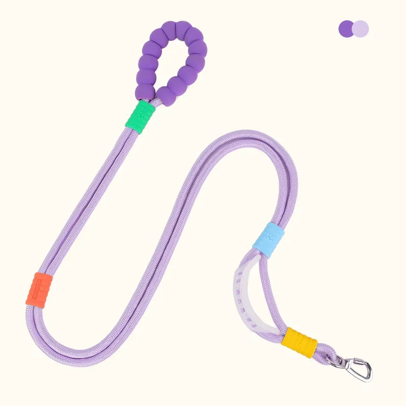 Hands-Free Dog Leash with Foam Handle | Adjustable Nylon