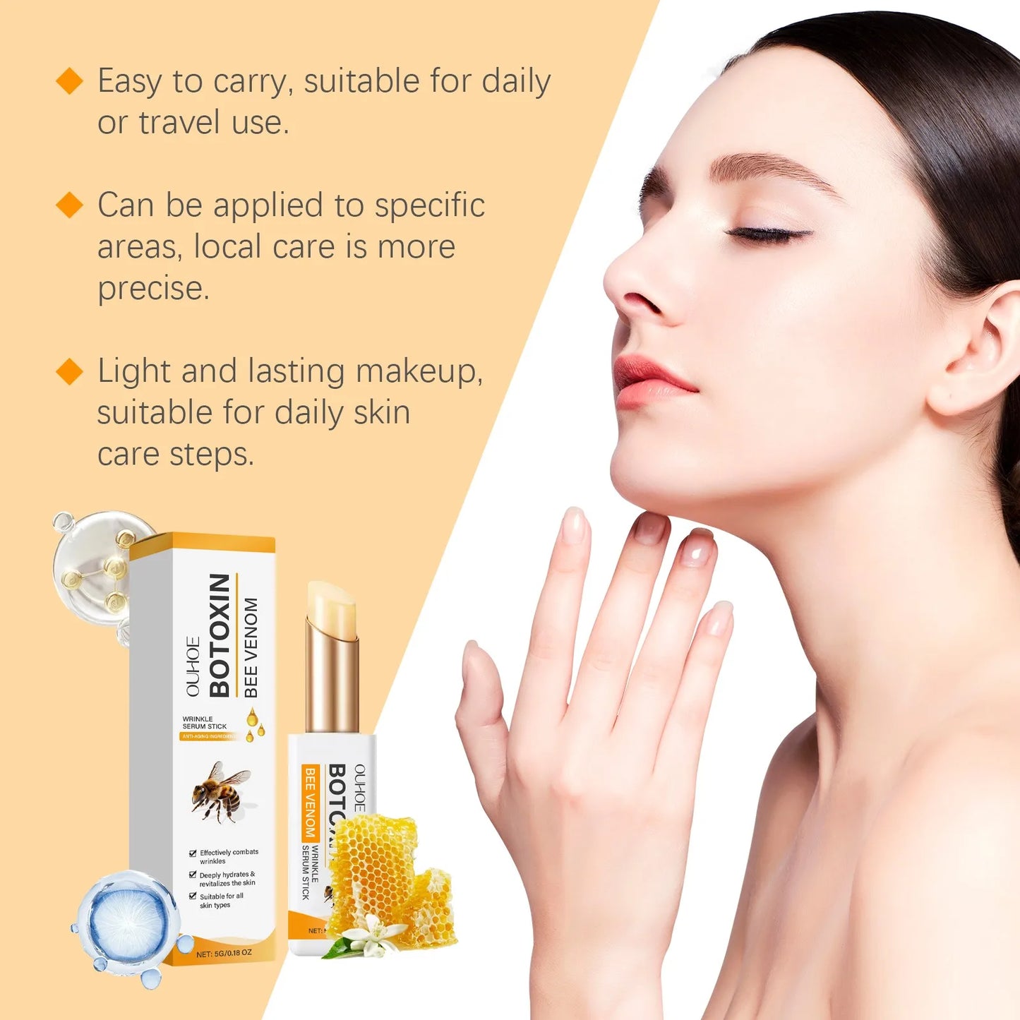Bee Venom Anti-Wrinkle Stick – Face & Eye Firming Cream