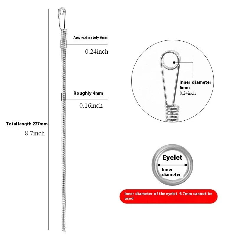 Flexible Drawstring Threader | Elastic Waist Belt DIY Tool