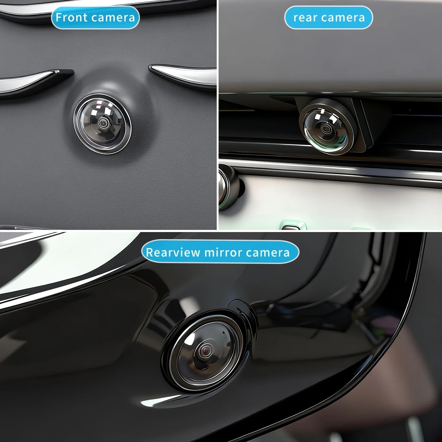 Car Camera Lens Protector Rear View Backup Cover 360 Protection Anti