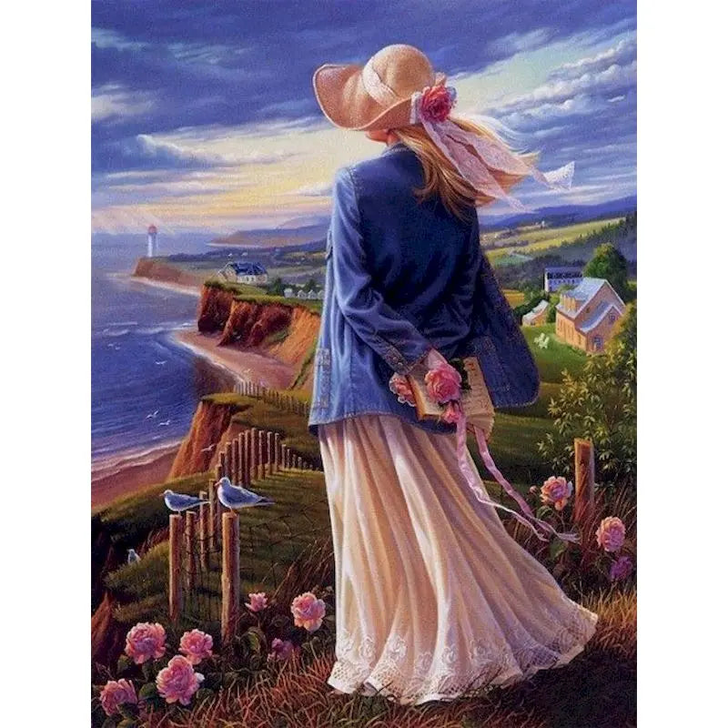 GATYZTORY Paint By Numbers For Adults Children Ballet Girl DIY HandPainted Oil Painting Figure Picture Home Wall Decor Gift Peaceful Pleasures Health and Wellness