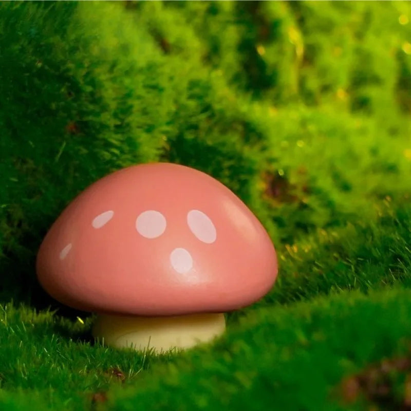 Simulated Mushroom Ornament Cute Mushroom Micro Landscape Decoration Gardening Decoration Resin Craft Bonsai DlY Plant Ornament Peaceful Pleasures Health and Wellness
