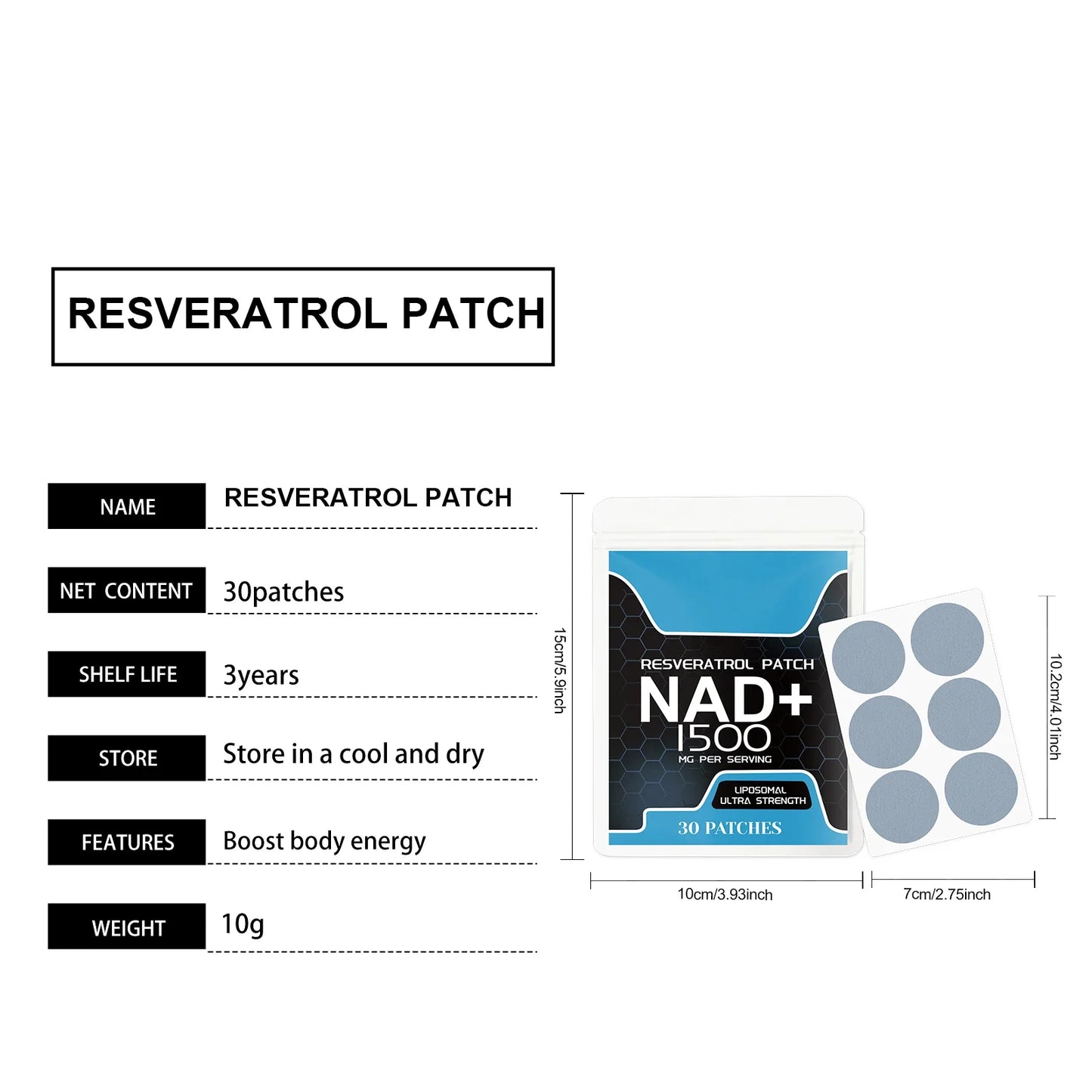 Moisturizing Body Care Patches – Hydrating Skin Stickers 30pc