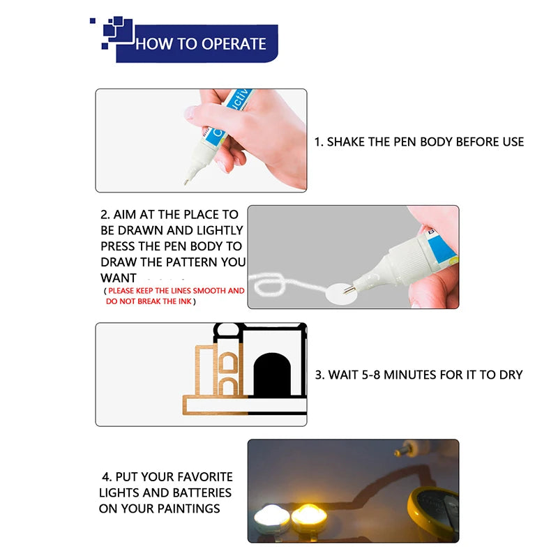 Conductive Paint Pen – Circuit Repair & STEM Education Tool