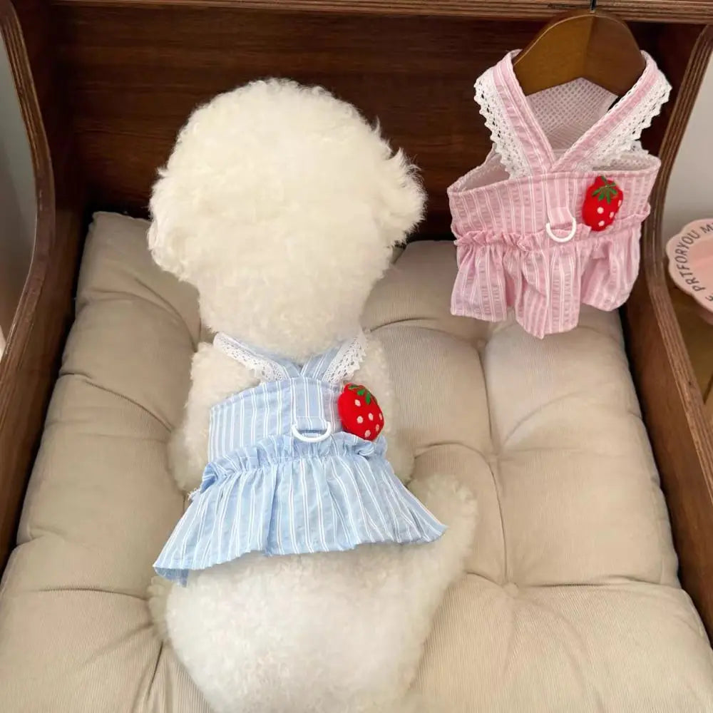 Cute Dog & Cat Princess Dress | Soft Breathable Summer Pet Skirt
