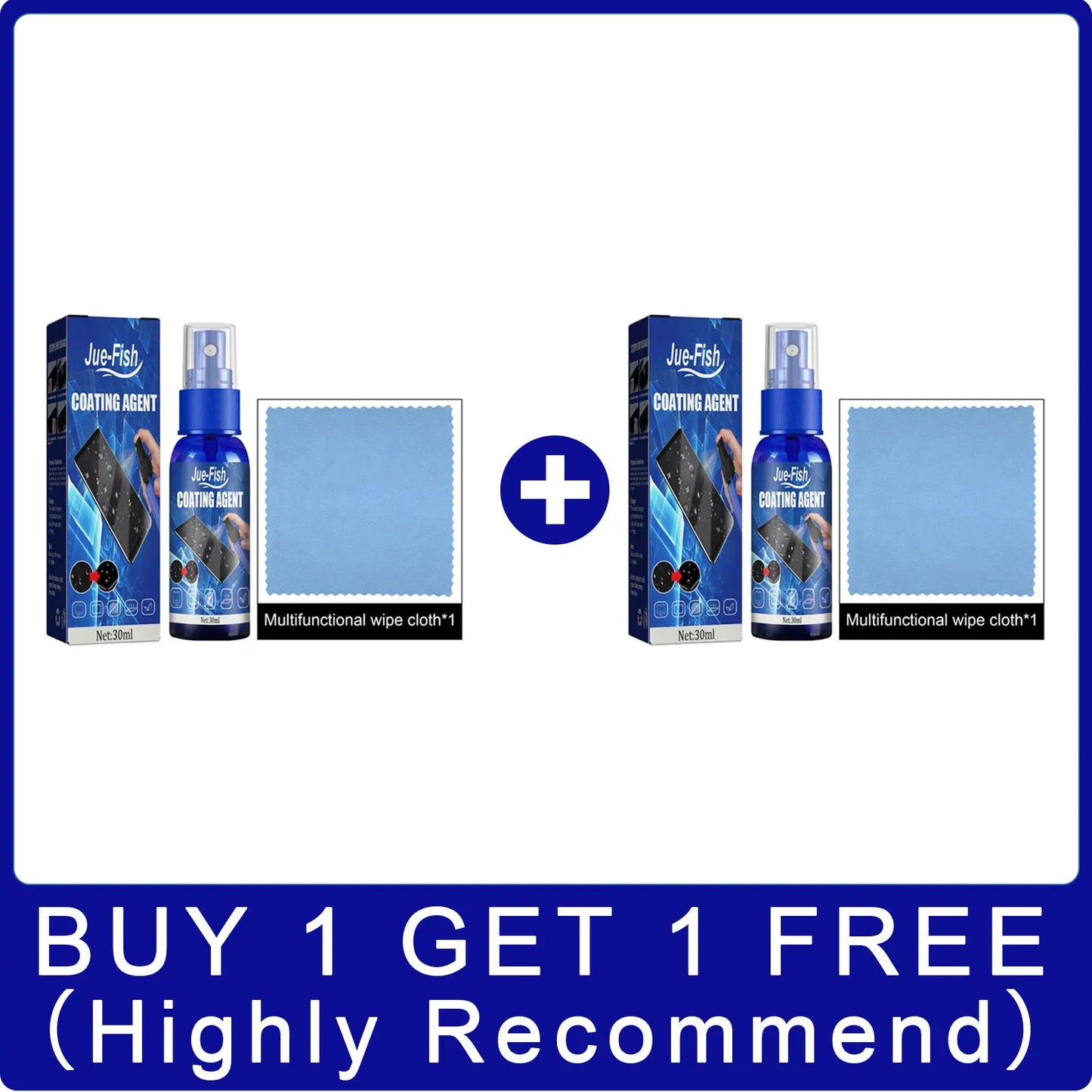 Jue-Fish Liquid Screen Protector Spray | Hydrophobic Coating