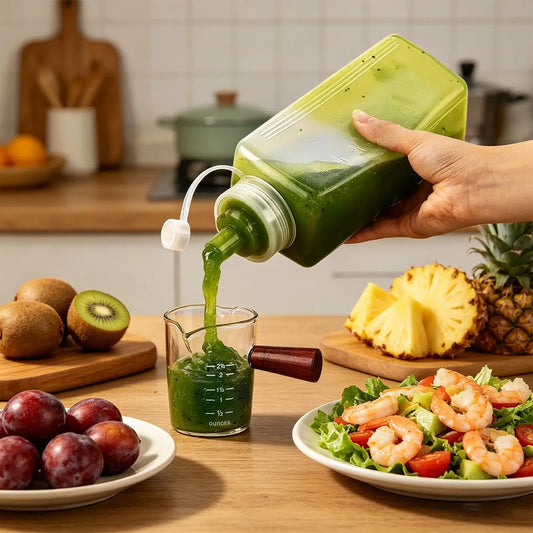 Large Squeeze Condiment Bottle with Nozzle Dispenser & Scale Condiment Squeeze Bottle Oasis Select