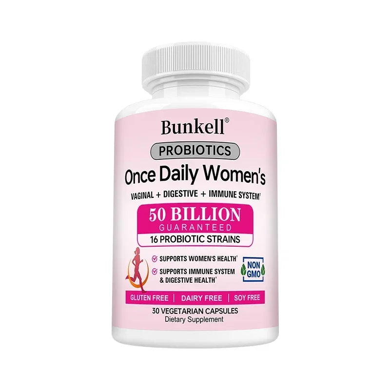 Women's Probiotic 50B CFU - Gut, Vaginal, Urinary & Immune Health Support, Promotes Nutrient Digestive Function & Overall Health Peaceful Pleasures Health and Wellness 30 count-1 bottle