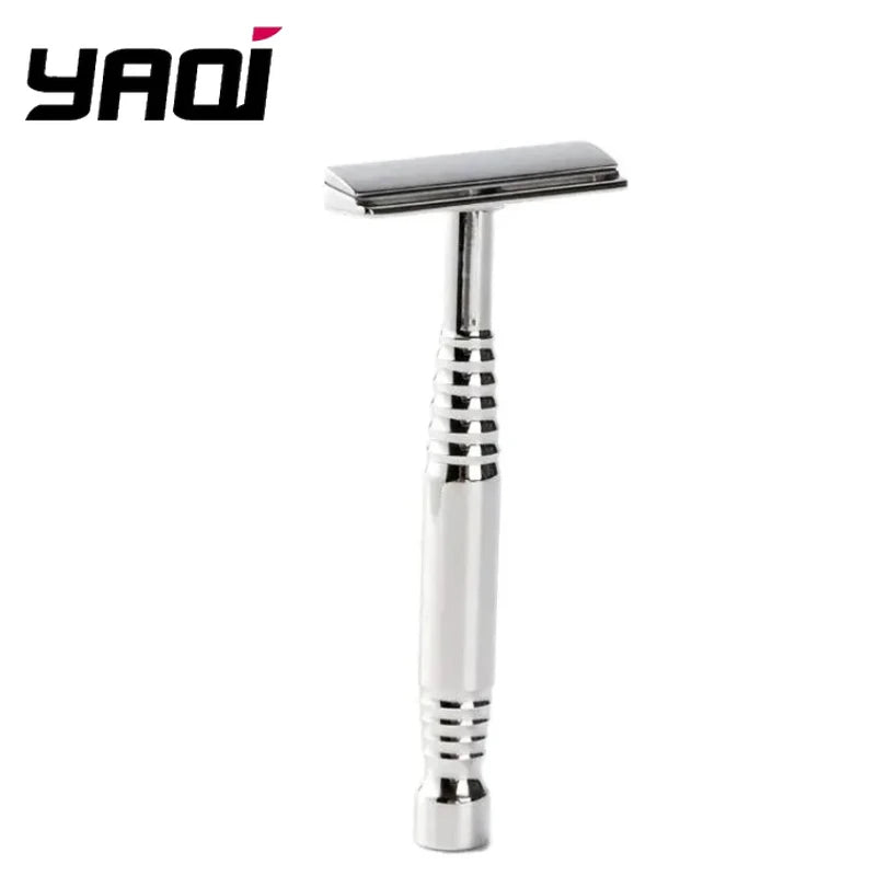 2026 YAQI Romulus Mens Safety Razor Single-Edged AC Blade Polished 316 Stainless Steel for Shaving Peaceful Pleasures Health and Wellness RAMS2349-S-RU