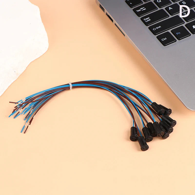 10-Pack G4 Lamp Socket Wire Adapter – LED & Halogen Holder