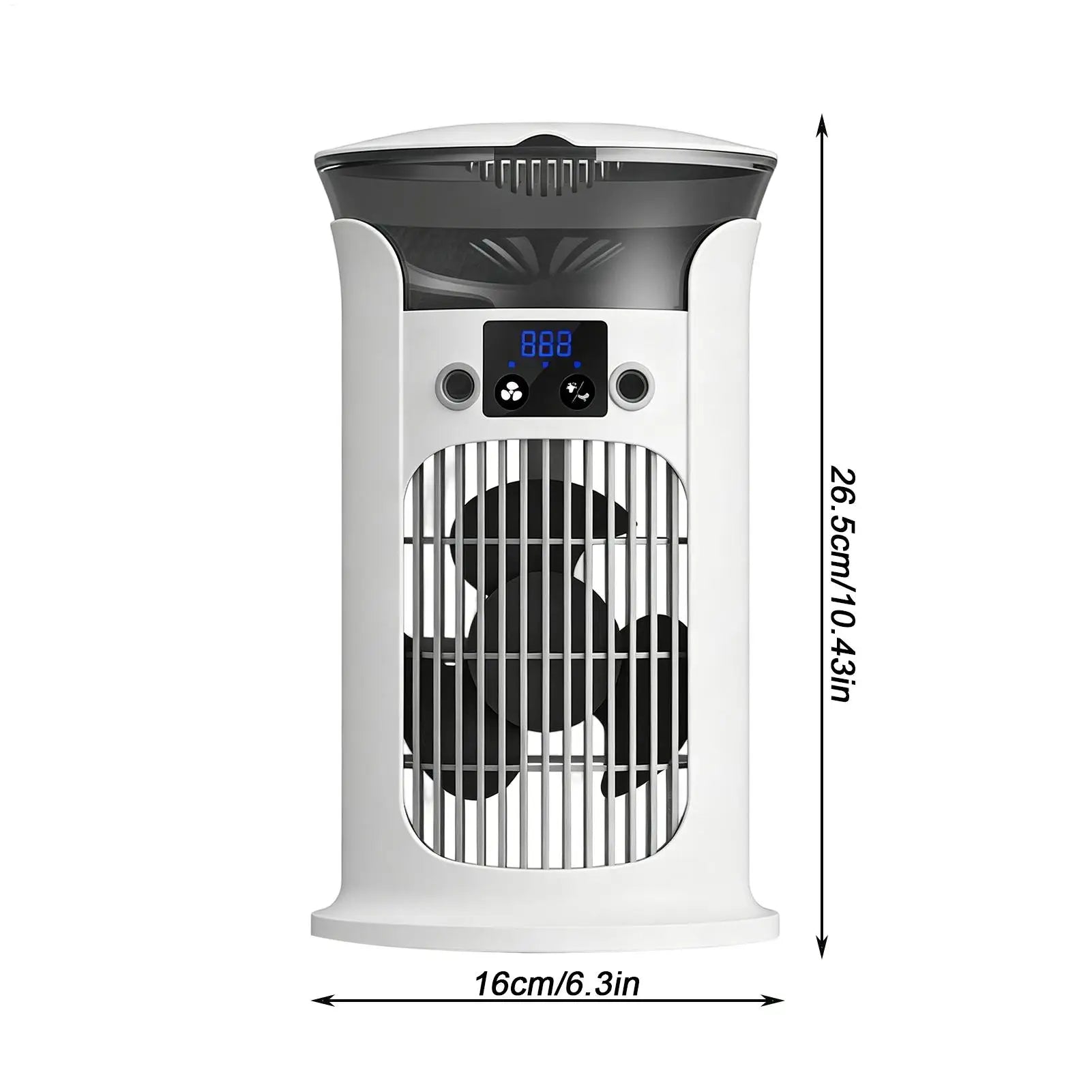 Portable Fan Portable Adjustable Cooling Cooler With Light Standing Desk Fan For Home Living Room Indoor Bedside Office Kitchen Peaceful Pleasures Health and Wellness