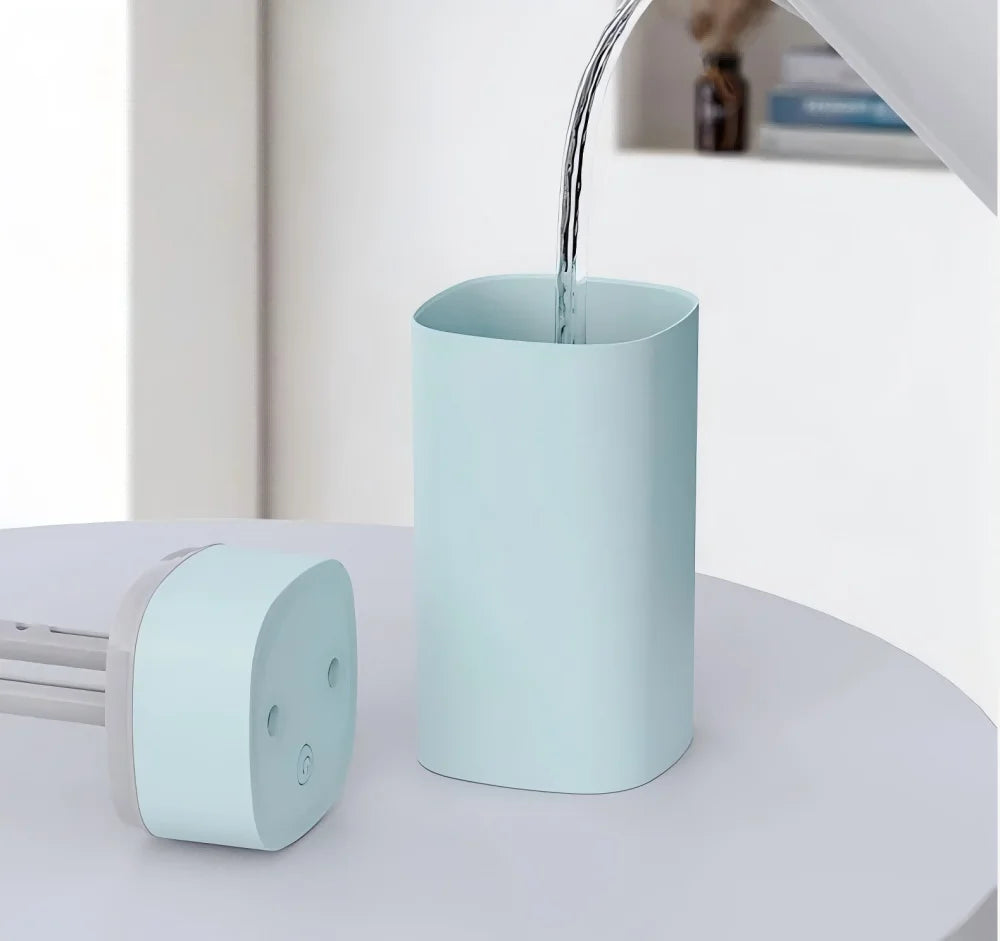 Mini USB Dual Spray Humidifier Desktop Air Purifier for Home Bedroom Portable Aromatherapy Moisturizing Air Cleaner Peaceful Pleasures Health and Wellness
