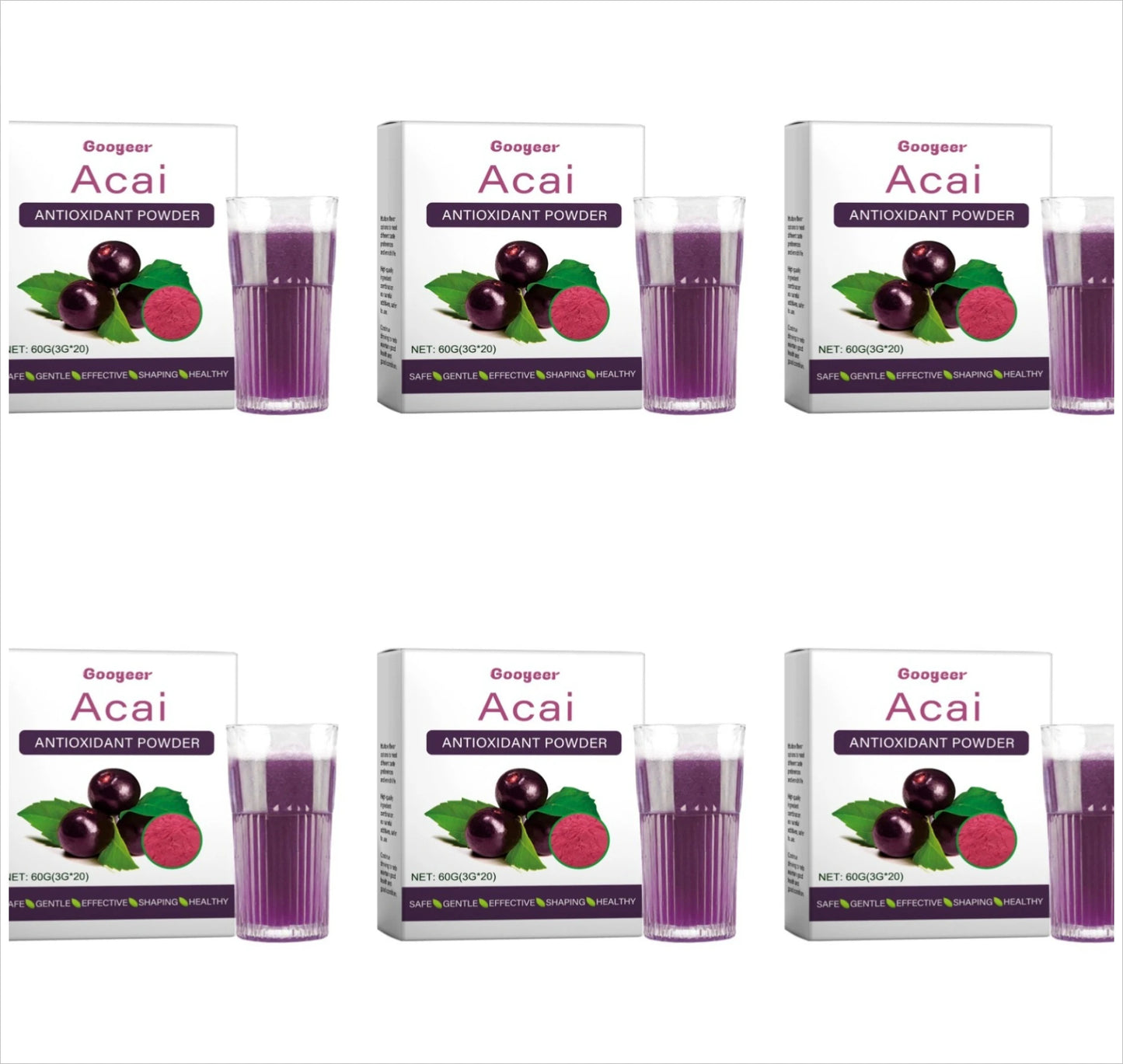 Acai Antioxidant Powder Blueberry – Daily Wellness Drink 60g