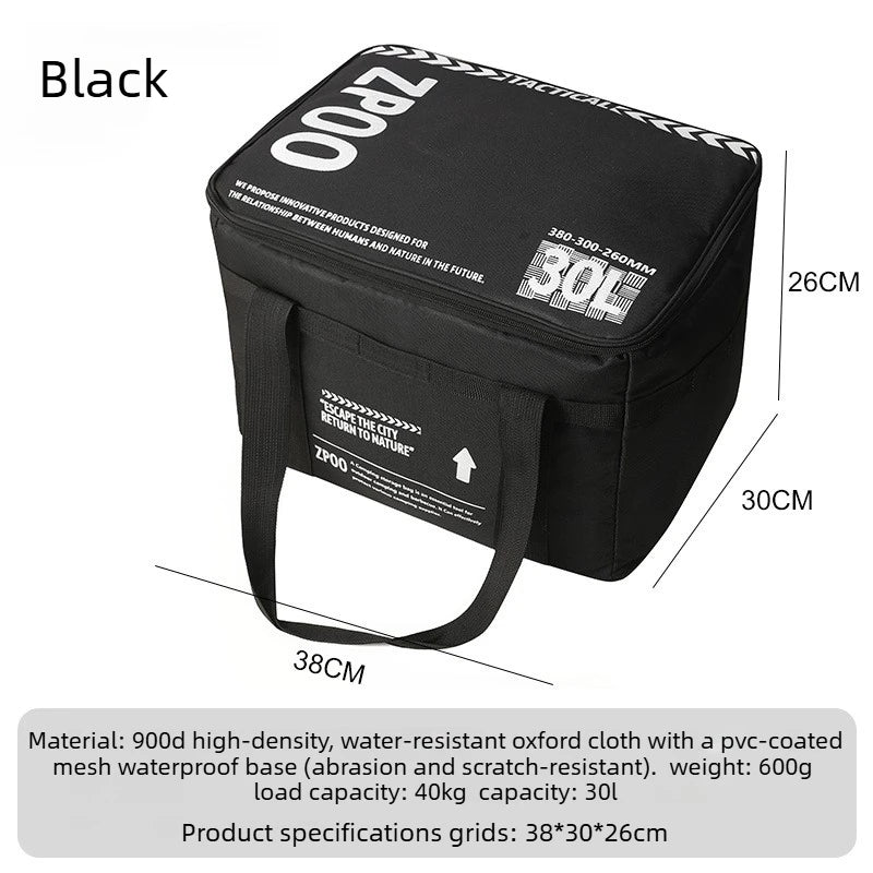 Large 40L Folding Camping Storage Bag – Tactical Gear Organizer